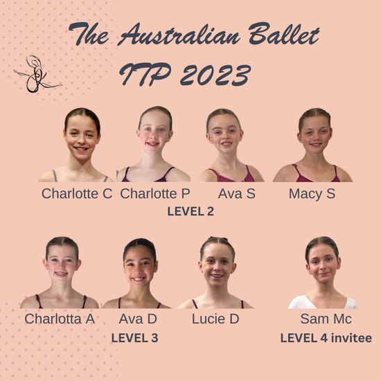 JOKSOD students in The Australian Ballet ITP 2023